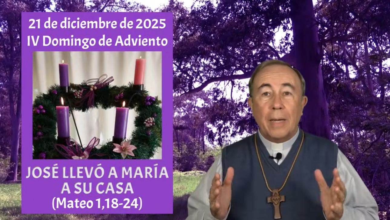 JOSÉ LLEVÓ A MARÍA A SU CASA