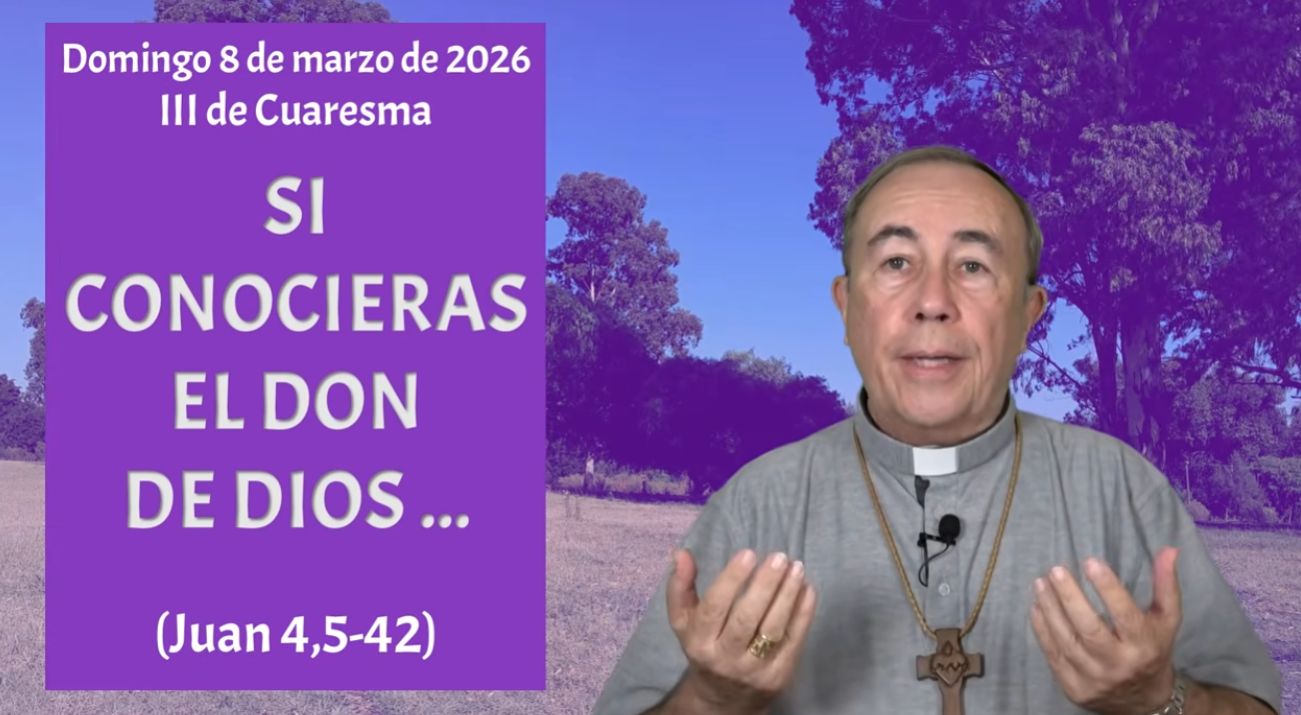 “Si conocieras el don de Dios” 